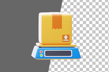 Preview: Weight 3D Icon