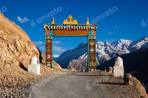 Preview: Gates of Ki gompa, Spiti Valley, Himachal Pradesh