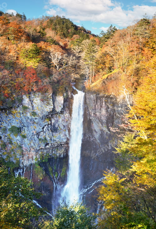 Preview: Kegon Falls in Nikko, Japan