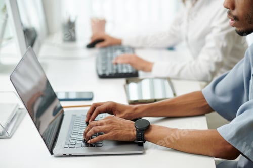 Preview: Software Developer Working on Laptop