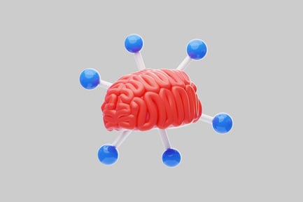 Conexión entre cerebro y molécula