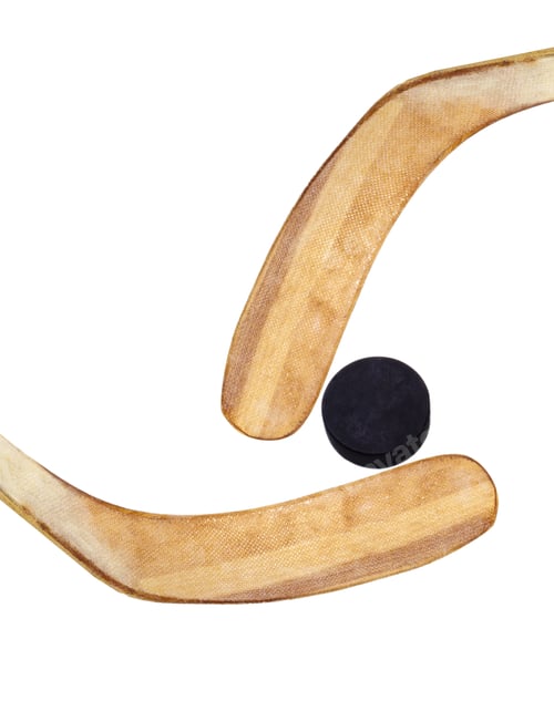 Preview: close up of an ice hockey stick
