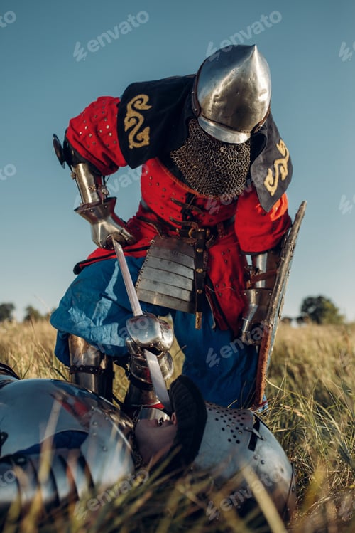 Preview: Knight put his sword to his opponent's throat