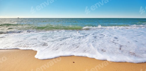Preview: Sea and sand at day.