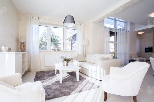 Preview: Luxury and spacious living room