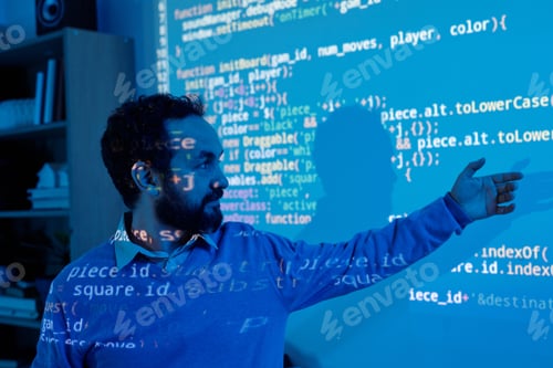Preview: Presenting Data Analysis on Digital Screen in Dark Room