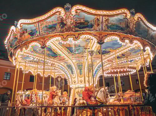 Preview: Carousel at new year fair