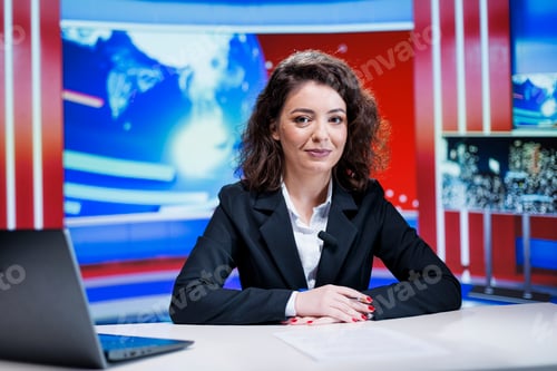 Preview: Newscaster presenting daily events