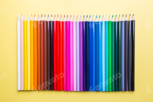 Preview: Pencils of various colors