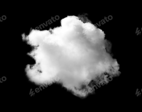 Preview: White fluffy clouds isolated,Abstract Soft group of Smoke, Steam, Fog or Haze