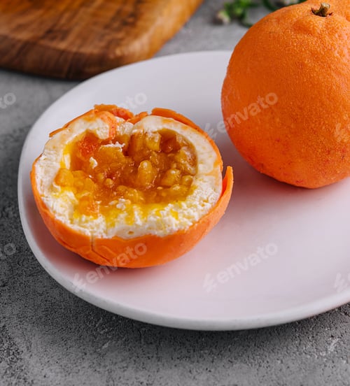 Preview: Mousse Cake in Shape of Citrus Mandarin