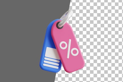 Preview: Discount Timing 3D Icon