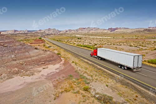 Preview: Truck on the Utah Highway