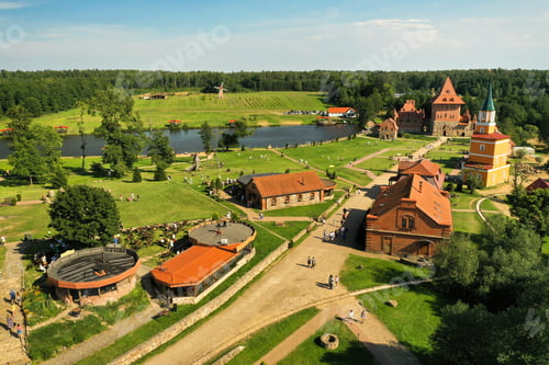 Preview: Park-museum of interactive history of Sulla in Belarus. Medieval historical complex
