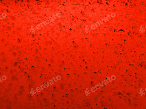 Preview: Red soap foam bubble texture backlit