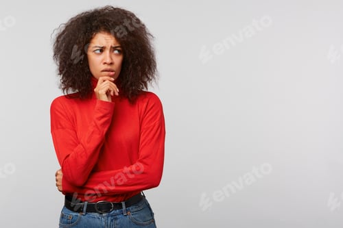 Preview: Pretty african american girl beautiful woman