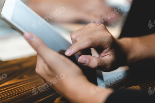 Preview: business approve and certificate concept, confirmation of business marketing document permit