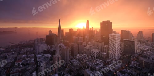 Preview: San Francisco Skyline at Sunrise