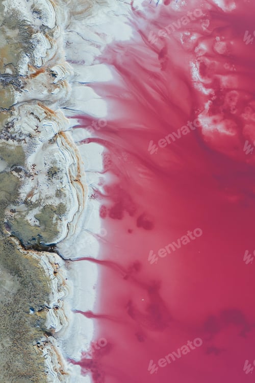 Preview: Aerial view of majestic landscapes of Jarilgach island in Ukraine