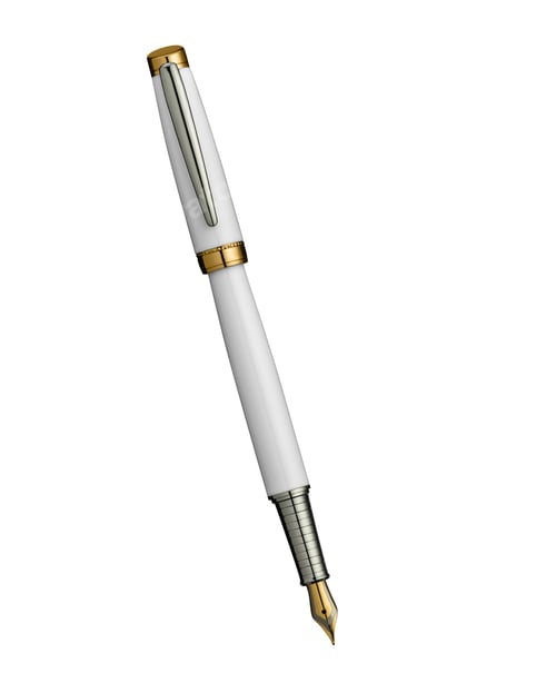 Preview: White biro or ball point pen