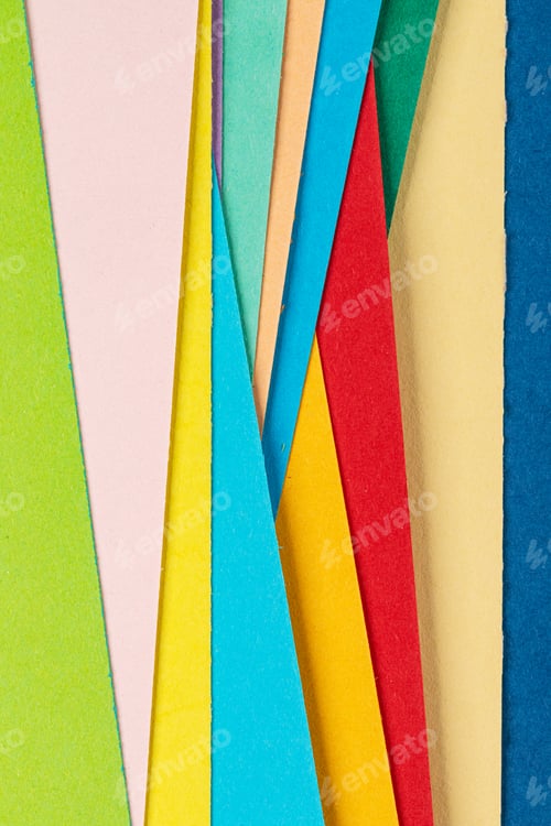 Preview: Background of colored paper
