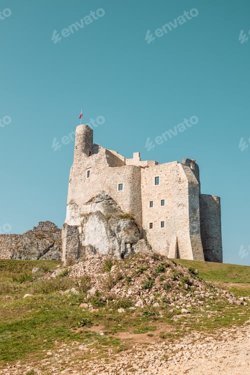 Preview: Ruins of medieval castle Mirow in Poland