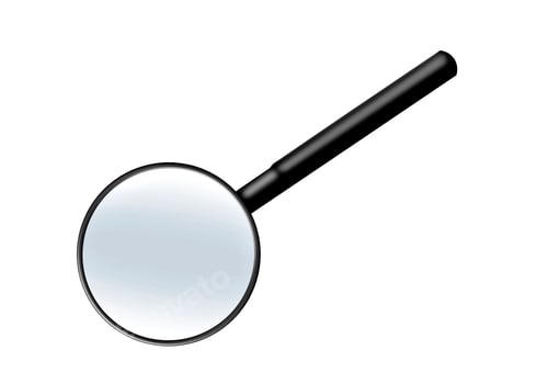 Preview: Illustration of a magnifying glass