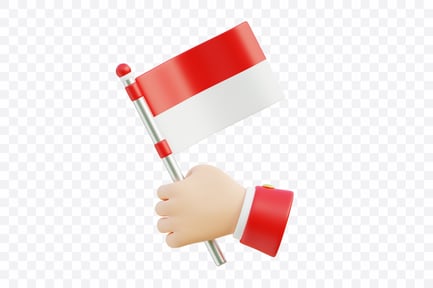 Preview: Hand Holding Flag