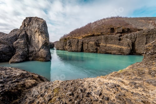 Preview: Turquoise waters of Bruarhlod canyon