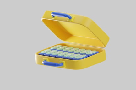 Preview: Yellow finance portfolio with crypto chips