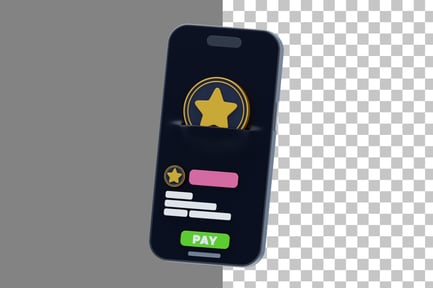 Preview: Cryptocurrency Payment 3D Icon