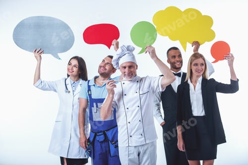 Preview: People of different professions