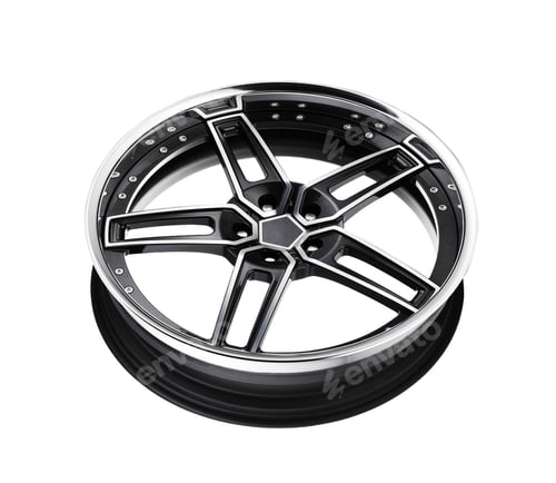 Preview: alloy rim isolated