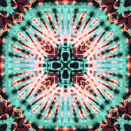 Preview: Abstract kaleidoscope or endless pattern for background used.