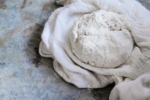 Preview: Fresh homemade cottage cheese