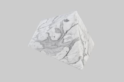 Preview: Marble square pyramid shape