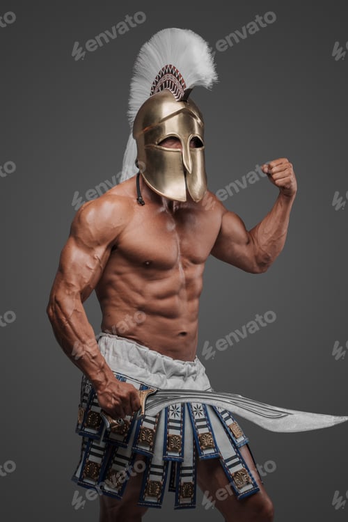 Preview: Ancient Warrior Revived Hoplite with Gladius