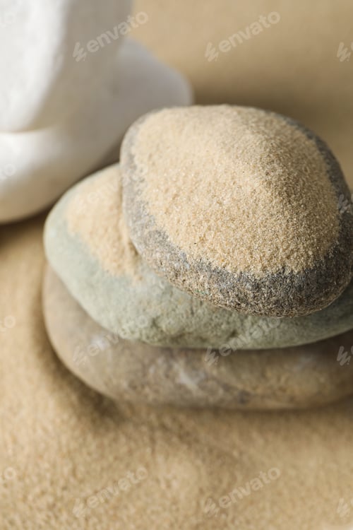 Preview: Composition for Zen, Relaxation, Harmony and Balance concept