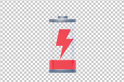 Preview: Low Battery Indicator 3D Icon