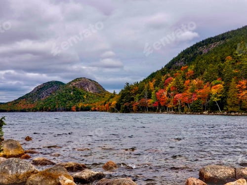 Preview: Jordan Pond in the Fall