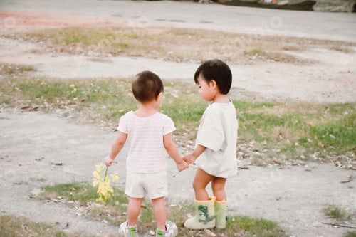 Preview: Cute little kid playing in the park, Sweet Little baby boy enjoying