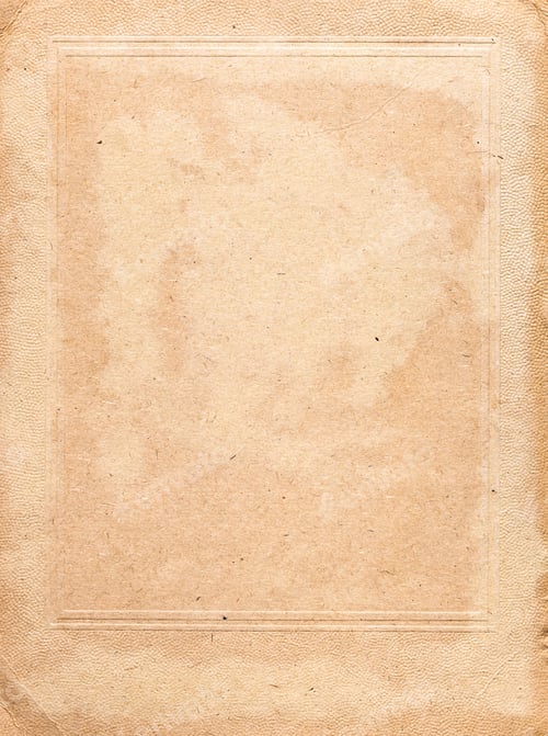 Preview: reverse side of retro photo passe-partout