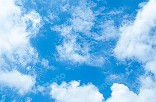 Preview: Sky Cloud Blue Background Cloudy Summer Clear Beauty Light White Texture