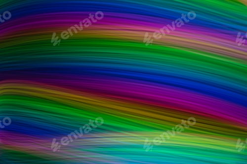 Preview: multi coloured colorful neon light painting photography, long exposure, ripples and waves