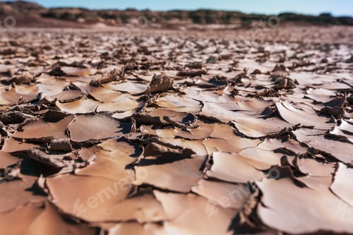 Preview: Cracked Earth on Arid Desert Land