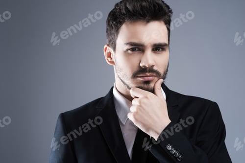 Preview: Confident and handsome.