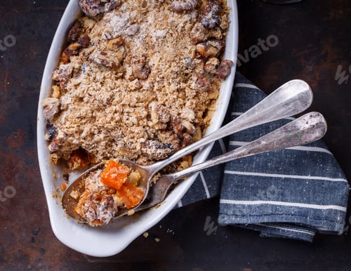 Preview: Crumble pumpkin.Appetizer.