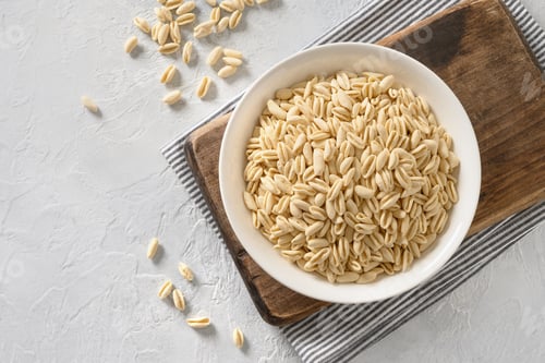 Preview: Pasta Cavatelli in white plate on white .