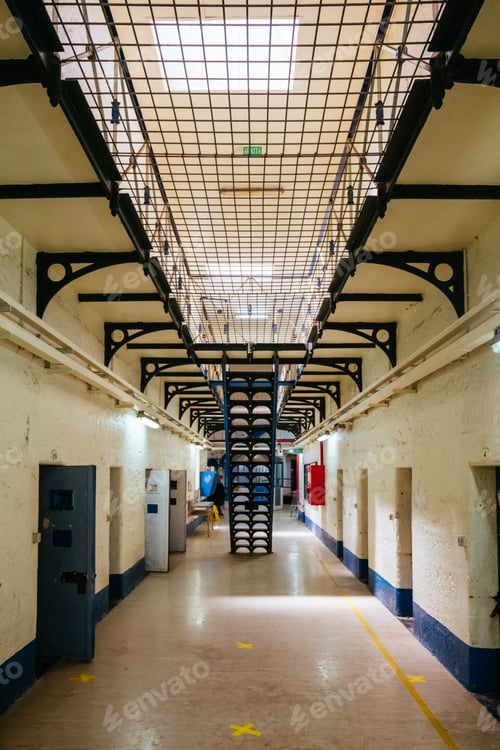 Preview: Beechworth Gaol Interior in Victoria Australia