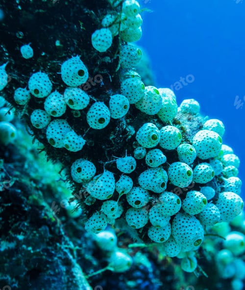Preview: Coral reef underwater photo, shallow underwater seascape